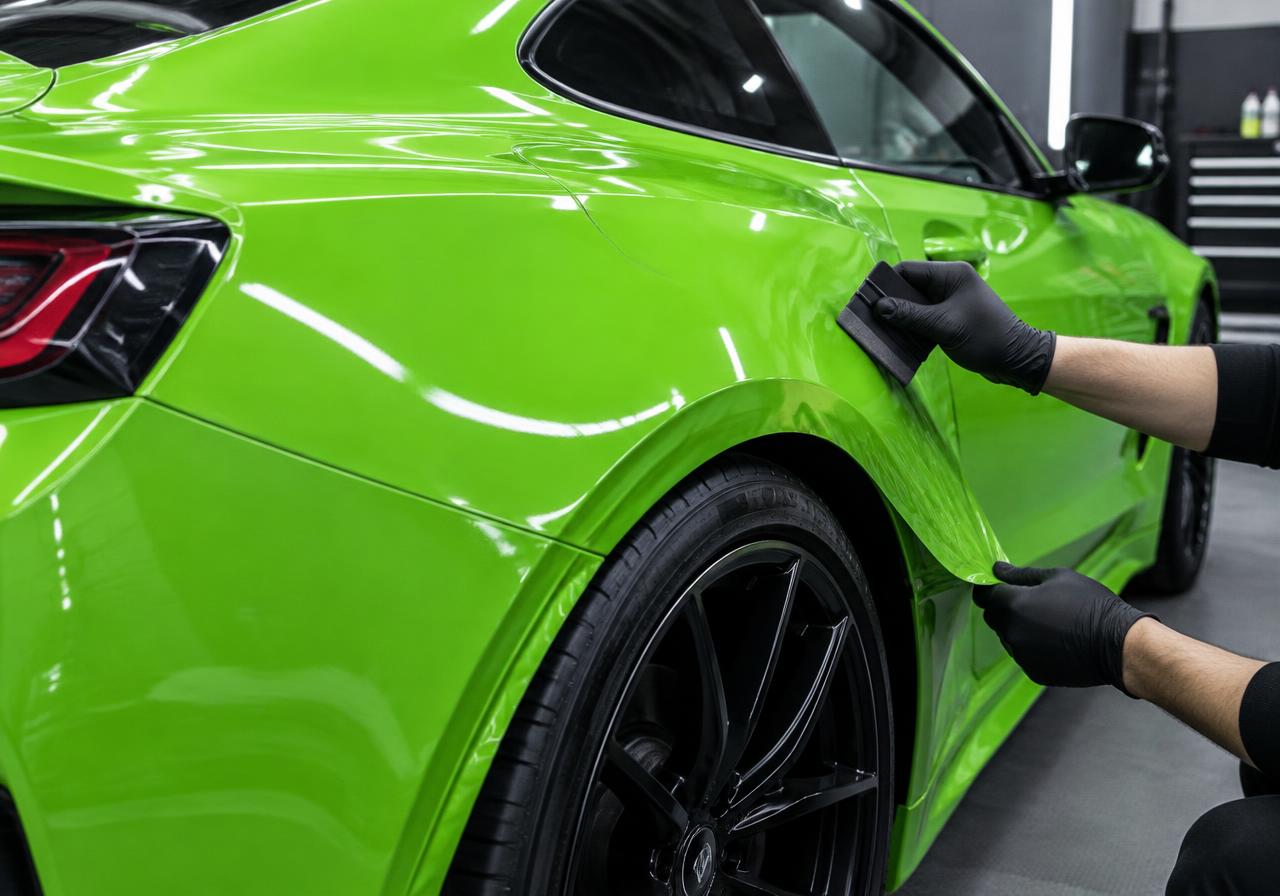 Vehicle wraps — automotive service illustration